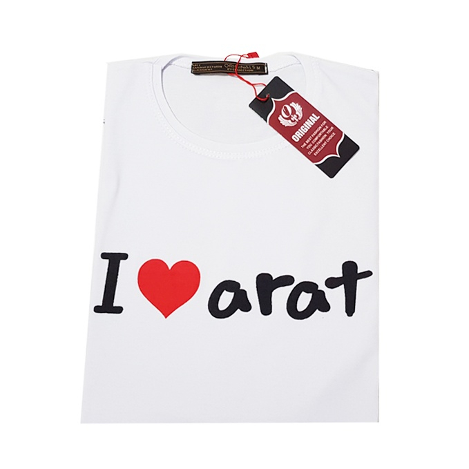 تیشرت آستین کوتاه مردانه مدل آرات-white