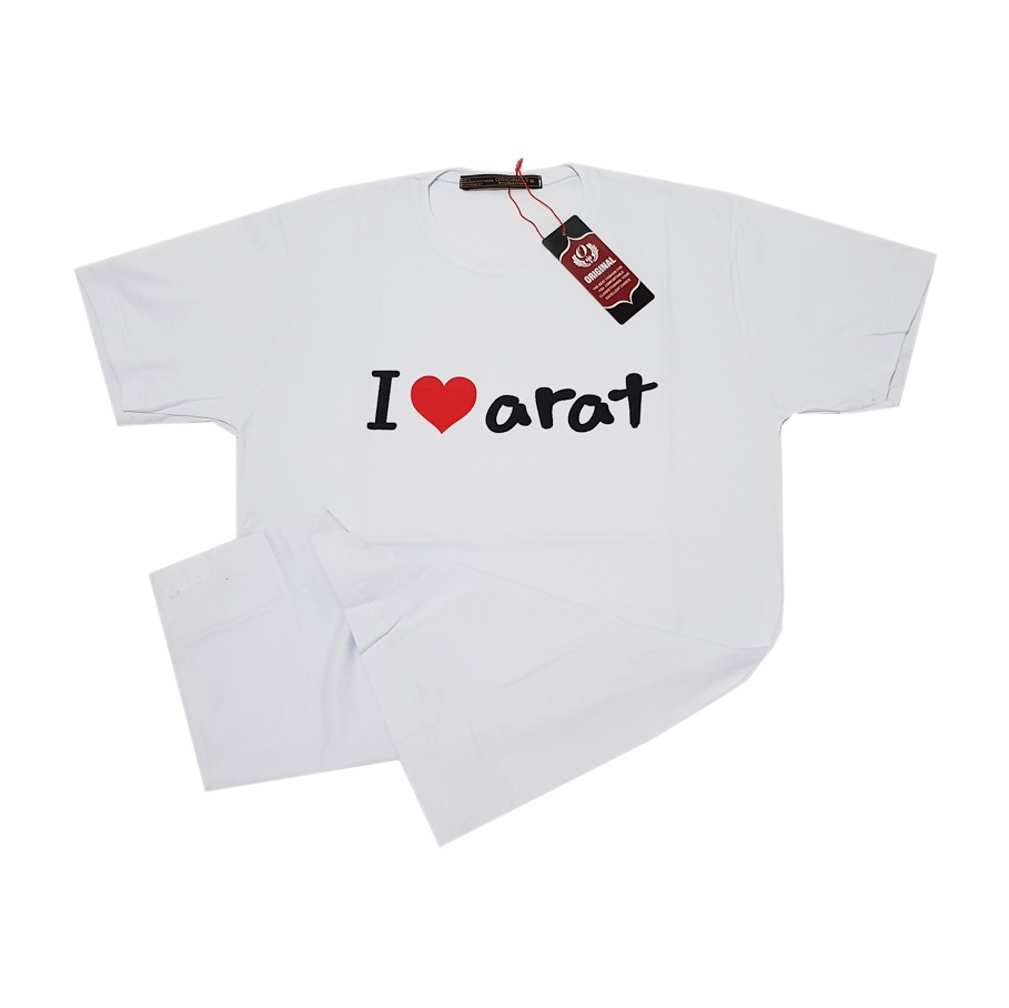 تیشرت آستین کوتاه مردانه مدل آرات-white