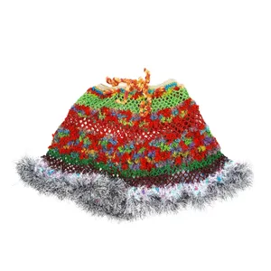 دامن دخترانه طرح رنگین کمان