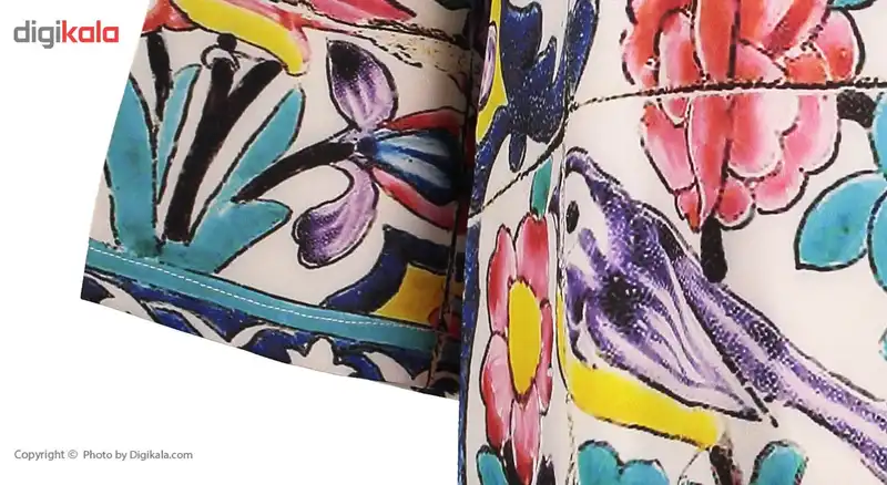 مانتو زنانه پارسی مدل کاشی نارنجستان