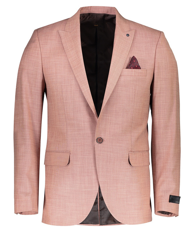 کت تک مردانه جیوبرتی مدل Pink Cont