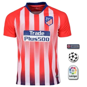 تی شرت ورزشی اتلتیکومادرید مدل Home-18/19 به همراه تگ