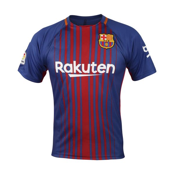 تی شرت ورزشی مردانه مدل تیم بارسلونا کد 18-2017 home