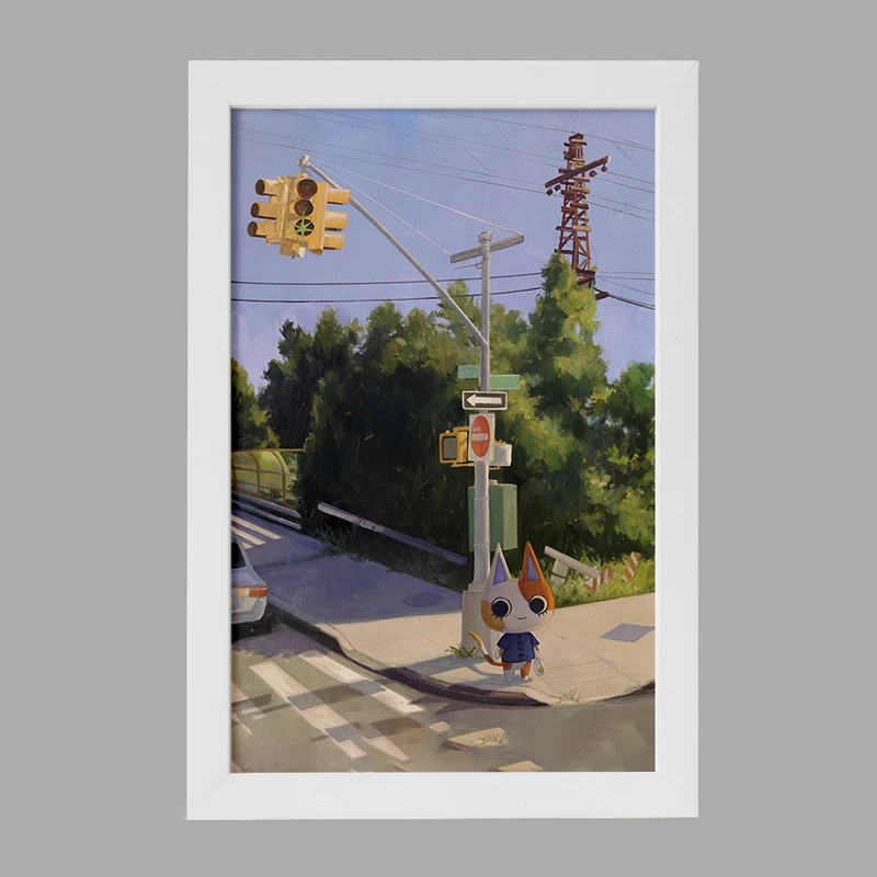 تابلو خندالو مدل بازی انیمال کراسینگ (Animal Crossing) کد 32661