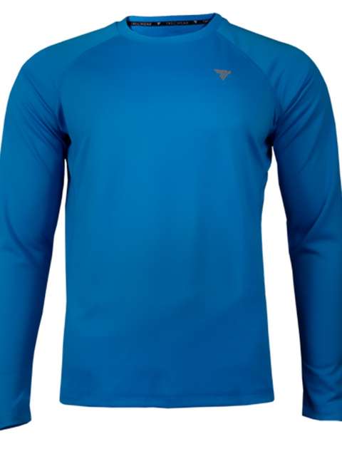 تیشرت آستین بلند ورزشی مردانه ترِک ویر مدل Cooltrec 019 Blue