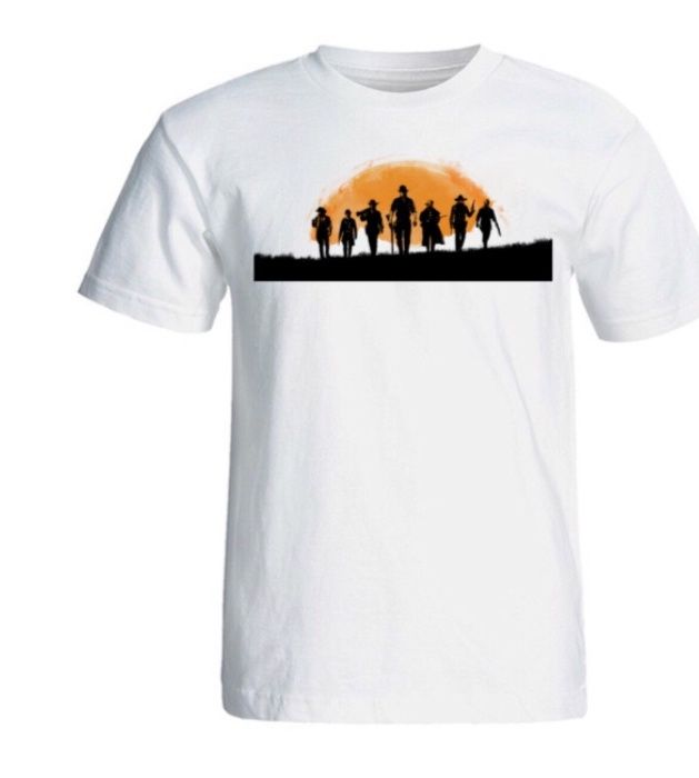 تی شرت مردانه سالامین طرح Red Dead Redemption 2 کد SA189
