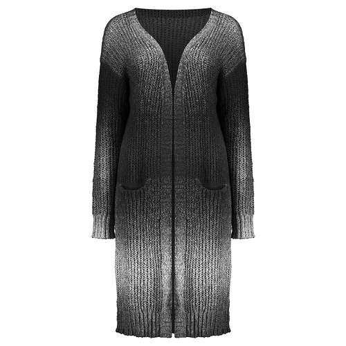 مانتو سایز بزرگ بافت مدل A1677