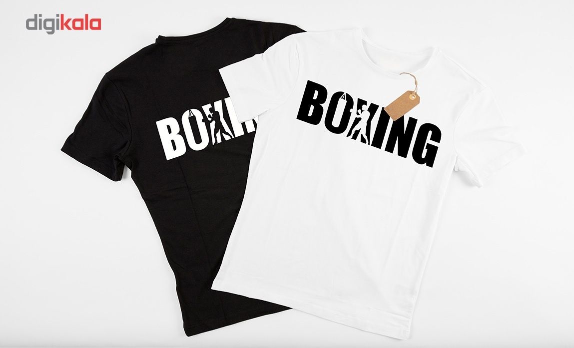 تی شرت مردانه طرح بوکسینگ کد BW13208