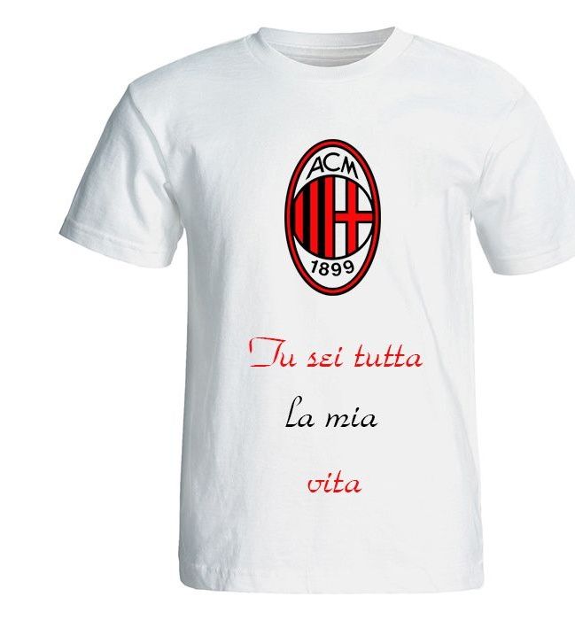 تی شرت مردانه مدل 15123 AC Milan