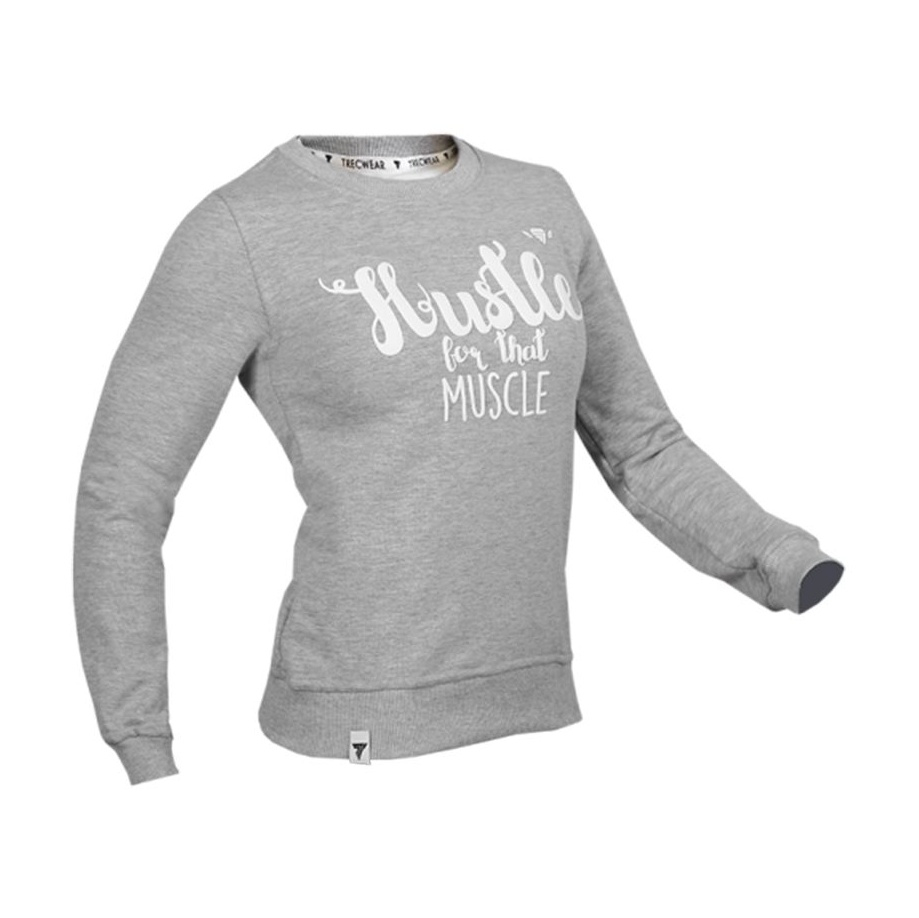 سویشرت زنانه ترک ویر مدل Trec Girl 08 Strong Gray