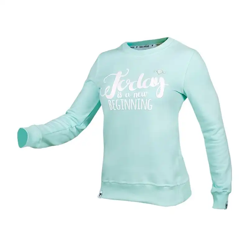 سویشرت زنانه ترک ویر مدل Trec Girl 05 Spring Mint