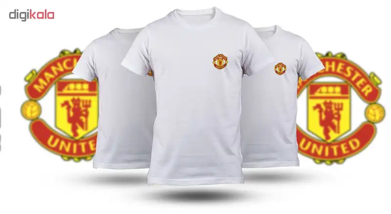 پیراهن ورزشی طرح منچستر یونایتد طرح JUST LOGO مدل B 77093