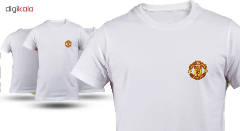 پیراهن ورزشی طرح منچستر یونایتد طرح JUST LOGO مدل B 77093
