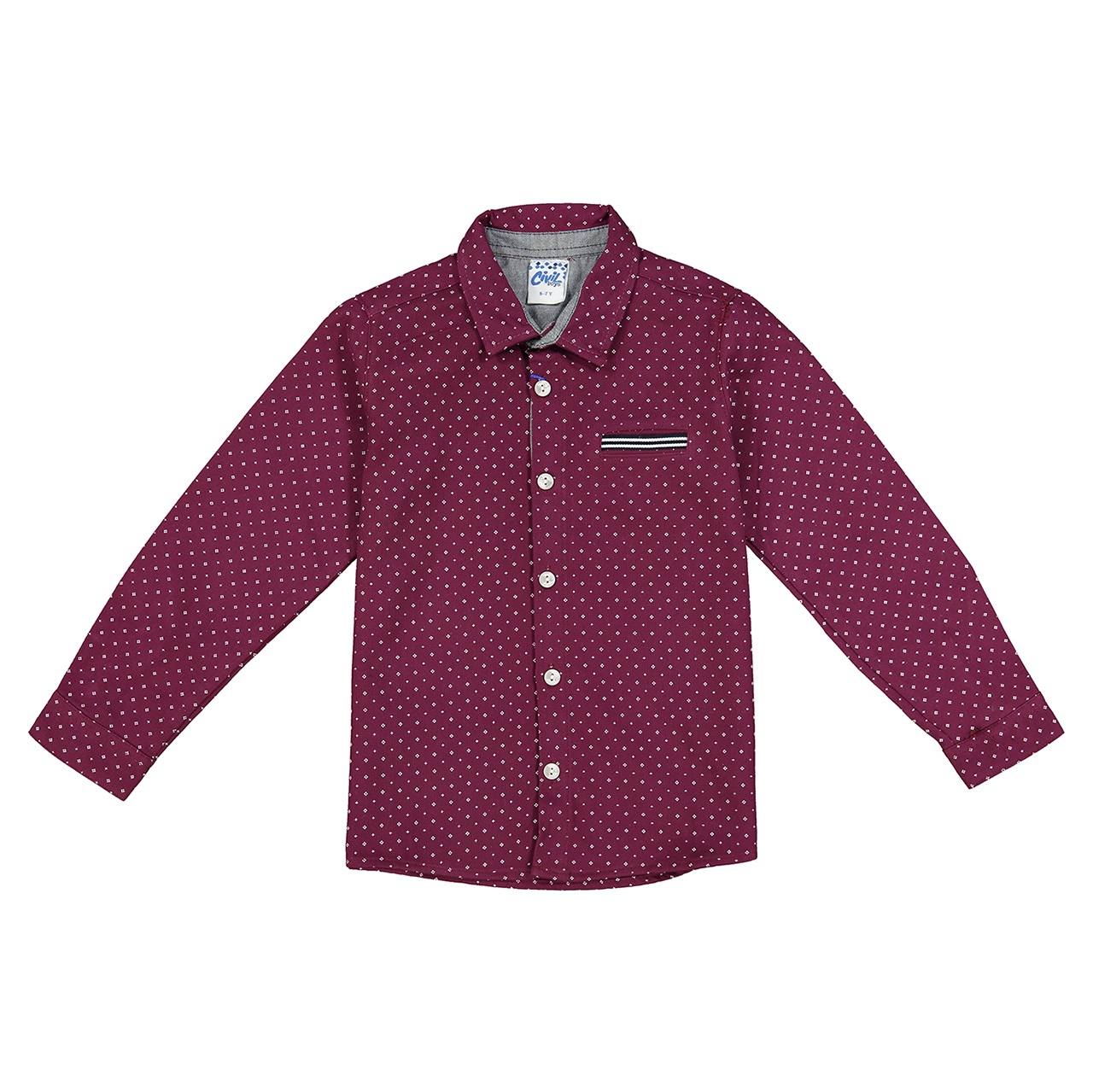 پیراهن پسرانه سیویل مدل Purple871783