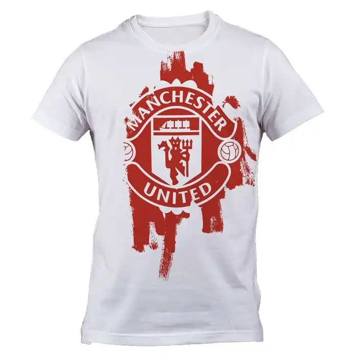 تی شرت طرح منچستر یونایتد colour splash مدل B 770815