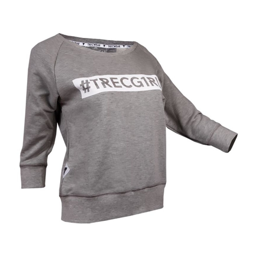سویشرت زنانه ترک ویر مدل Trec Girl 03 Gray