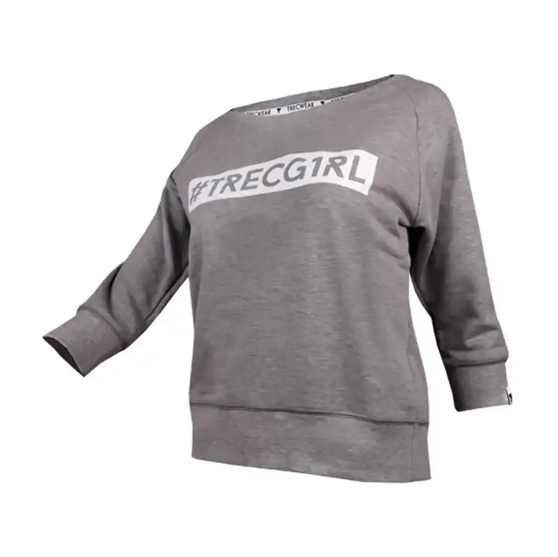 سویشرت زنانه ترک ویر مدل Trec Girl 03 Gray