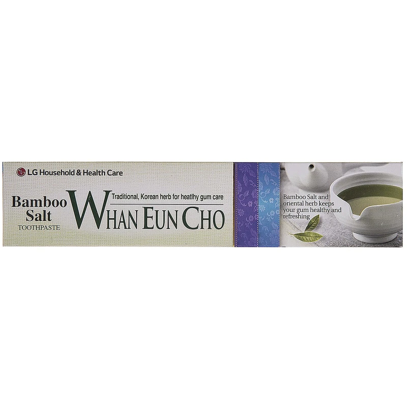 خمیر دندان ال جی سری Bamboo Salt مدل Whan Eun Cho مقدار 160 گرم