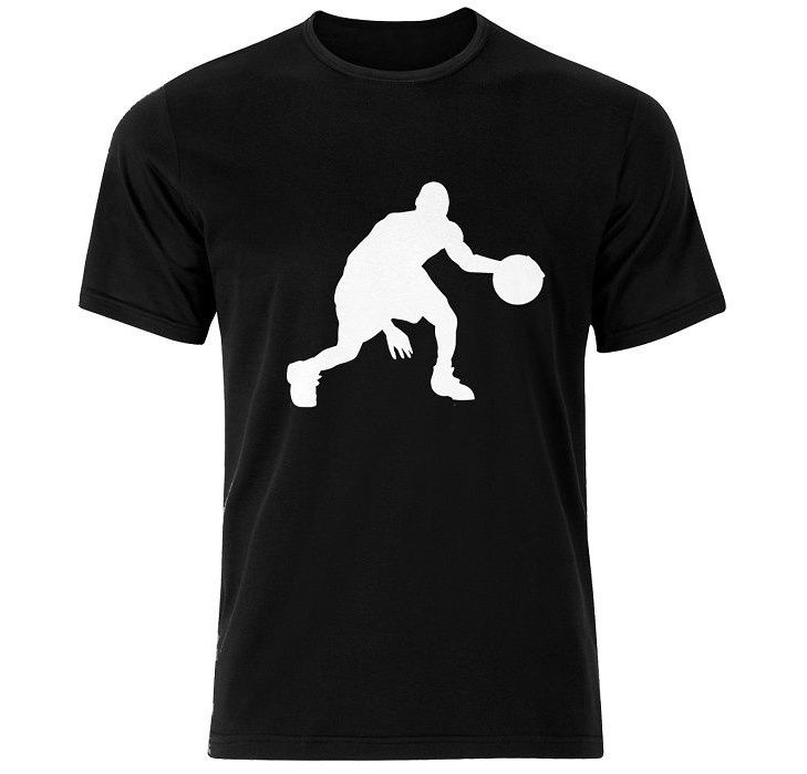 تی شرت ورزشی نخی مردانه فلوریزا طرح بازیکن بسکتبال کد Basketball 001M تیشرت