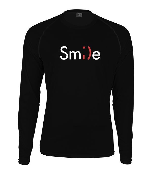 تیشرت مردانه پاتیلوک طرح Smile مدل 330367