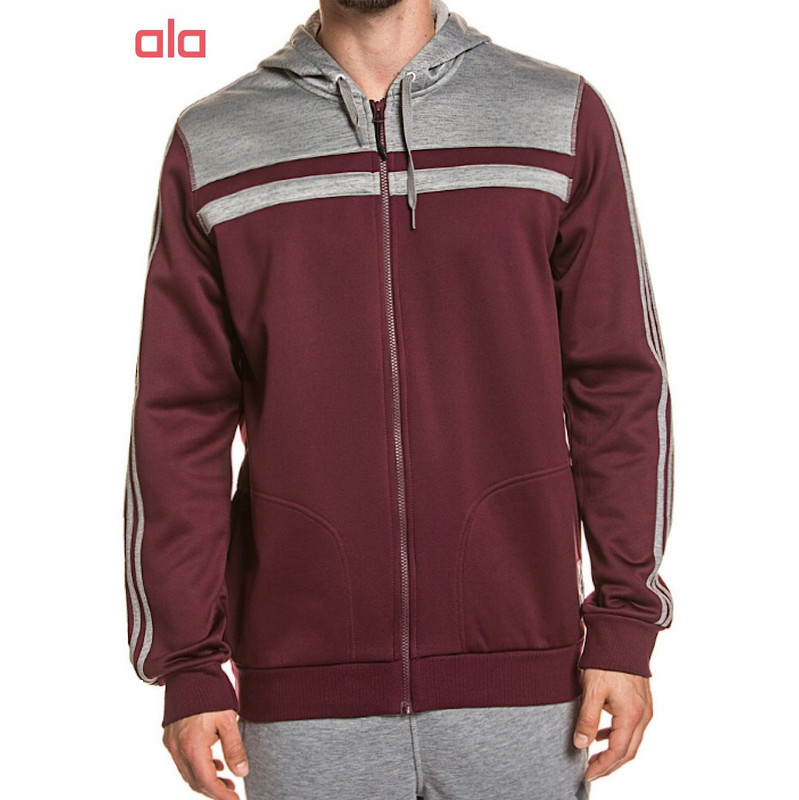 هودی مردانه آدیداس مدل HVY Hood Zip