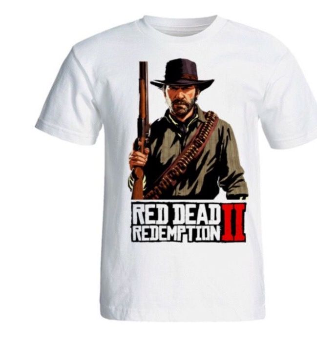 تی شرت مردانه سالامین طرح Red Dead Redemption 2 کد SA201