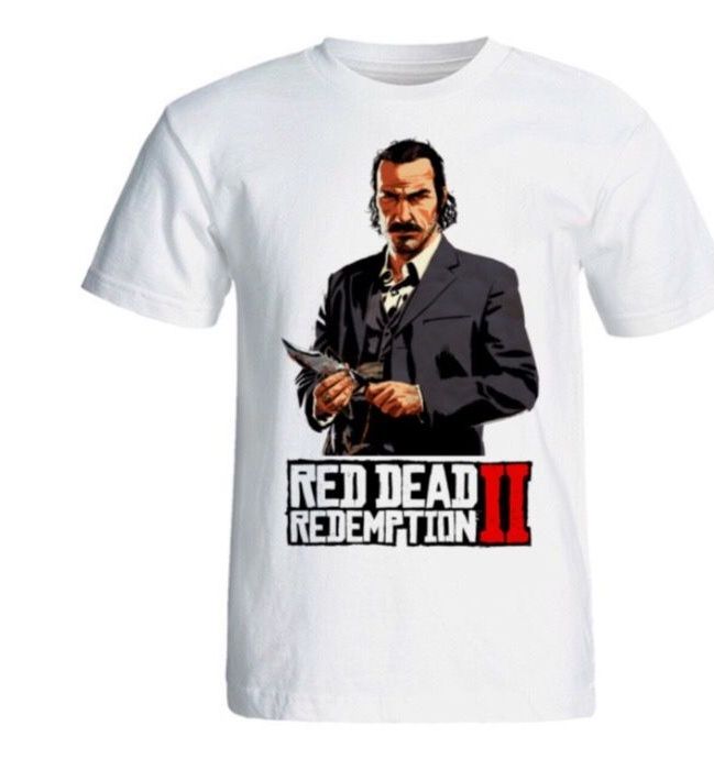 تی شرت مردانه سالامین طرح Red Dead Redemption 2 کد SA202