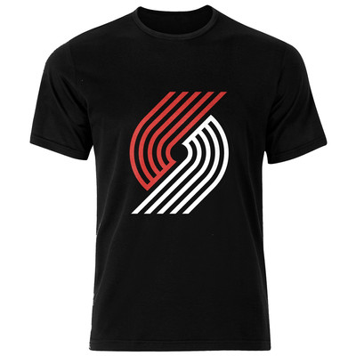 تی شرت ورزشی نخی مردانه فلوریزا  طرح بسکتبال پرتلند تریل بلیزرز کد  Portland trial blazers 002M تیشرت
