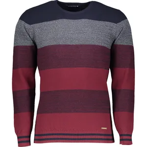 پليور مردانه سیاوود مدل KNIT-32711-زرشکي R0188