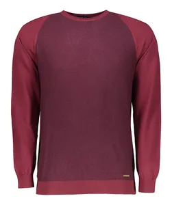 پلیور مردانه سیاوود مدل KNIT-32712 کد R0188 زرشکی
