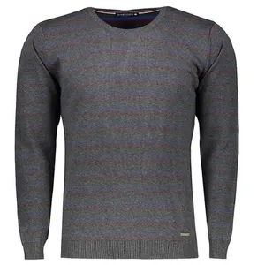پليور مردانه سیاوود مدل KNIT-32710-زغالي W0002