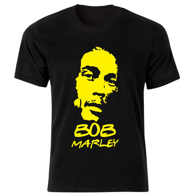 تی شرت مردانه طرح باب مارلی کد 117
