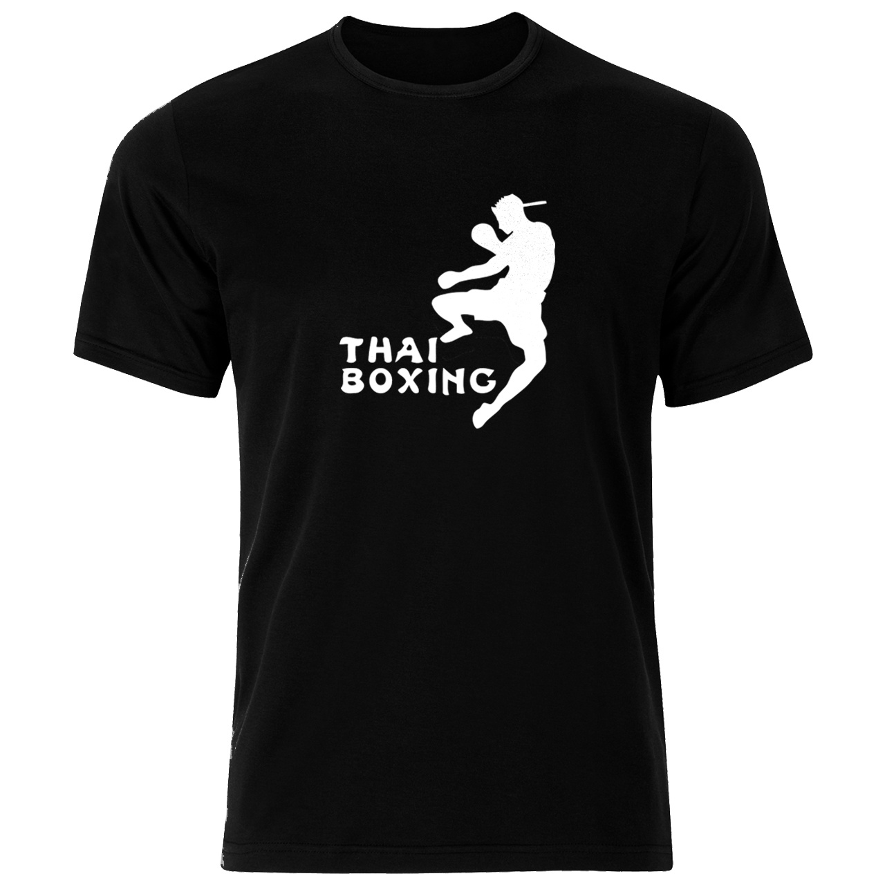تی شرت ورزشی نخی مردانه فلوریزا  طرح موی تای بوکس کد thai boxing 001M تیشرت