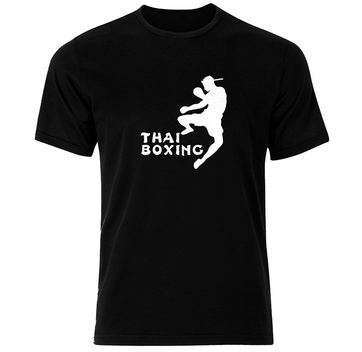 تی شرت ورزشی نخی مردانه فلوریزا  طرح موی تای بوکس کد thai boxing 001M تیشرت