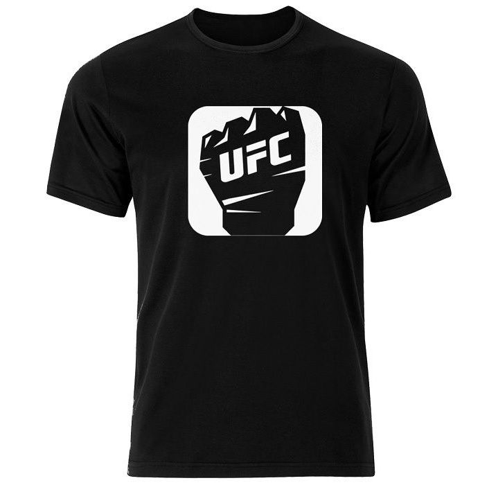 تی شرت ورزشی نخی مردانه فلوریزا طرح یو اف سی کد Ufc 001M تیشرت