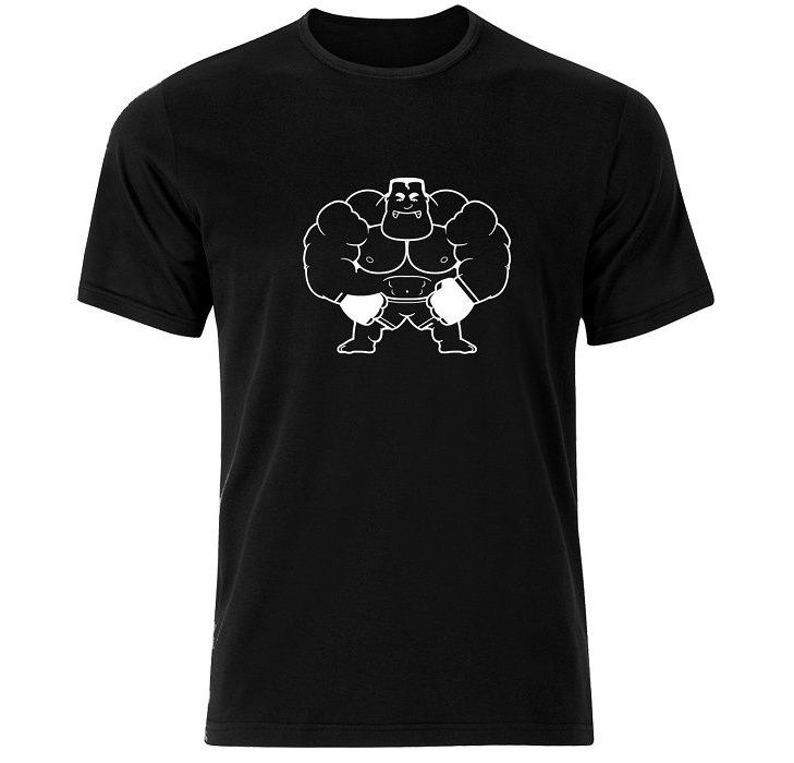 تی شرت ورزشی نخی مردانه فلوریزا طرح بدنسازی کد Bodybuilding001M تیشرت
