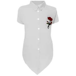شومیز زنانه مدل Flower Knot White