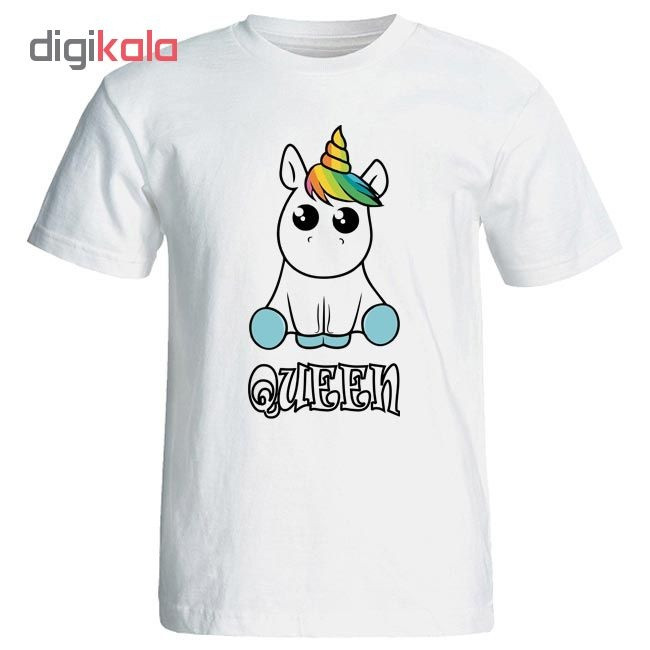 تی شرت زنانه طرح queen کد 3789