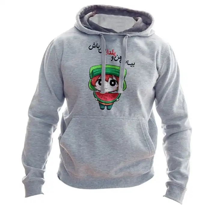 هودی زنانه به رسم طرح ماه و یلدا کد 193