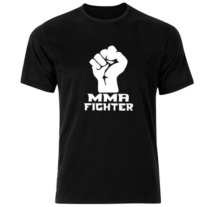 تی شرت ورزشی نخی مردانه فلوریزاطرح ام ام ای کد UFC 001M تیشرت