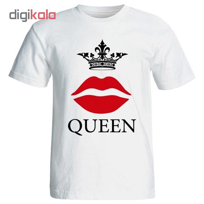 تی شرت زنانه طرح queen کد 7309