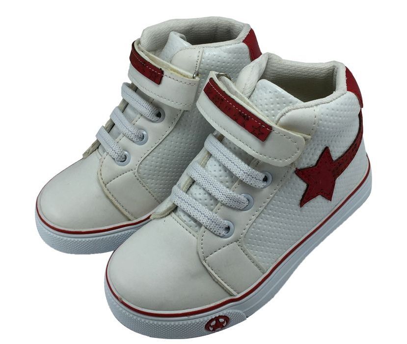 کفش بچگانه مدل B80 سفید-قرمز
