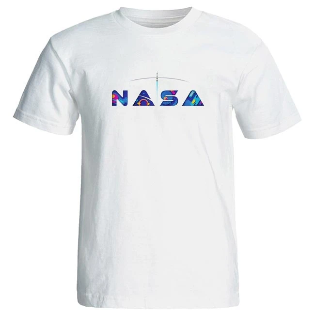 تیشرت آستین کوتاه زنانه طرح ناسا nasa کد 7153