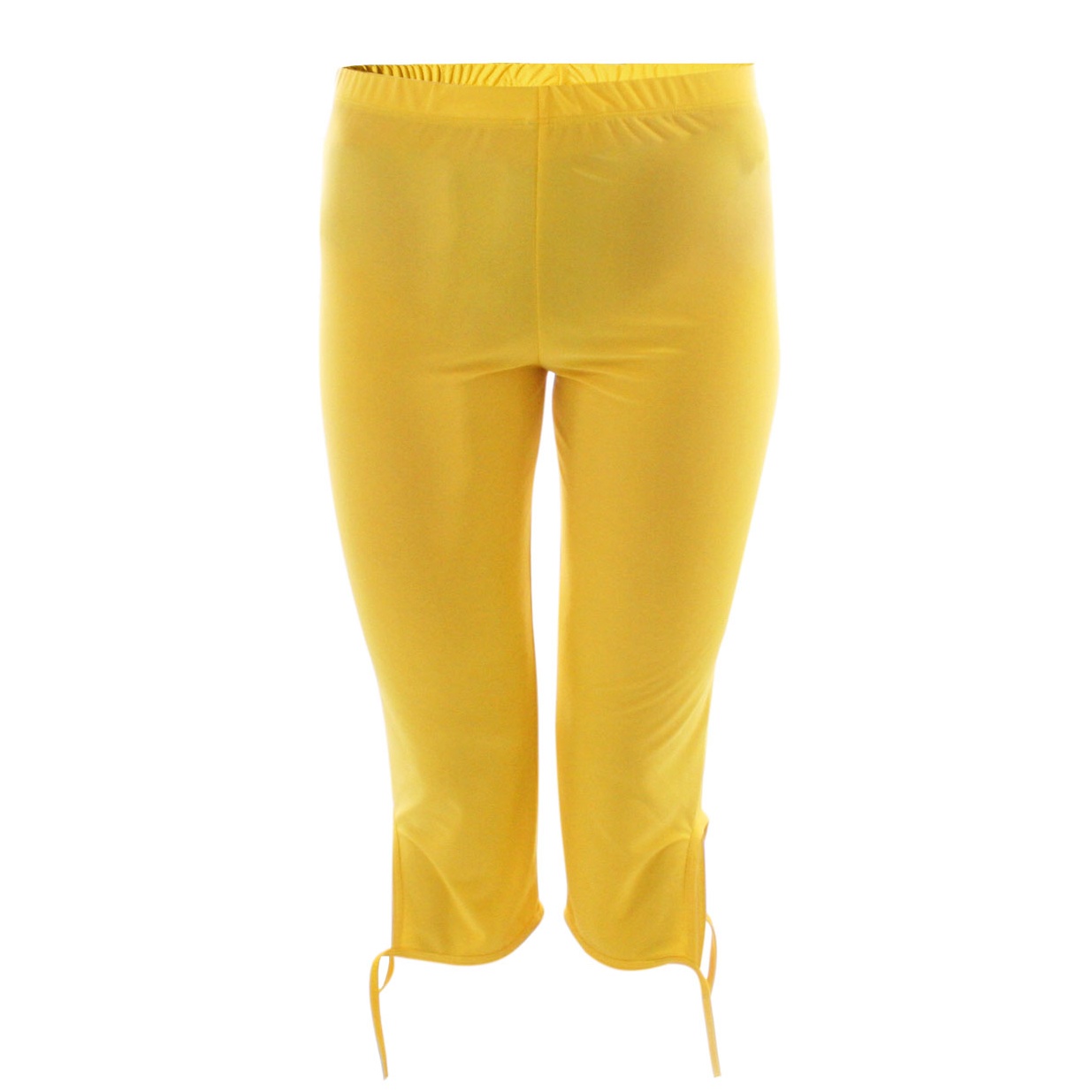 شلوارک راحتی زنانه طرح بند دار کد 27 مدل Ebadi-001 رنگ زرد 