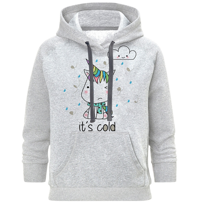 هودی زنانه مدل اسب تک شاخ B12