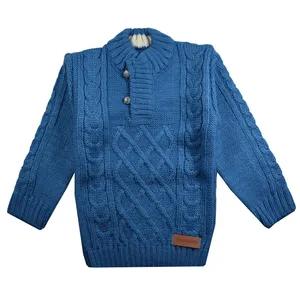 پلیور پسرانه هارمونی مدل 03BlueB