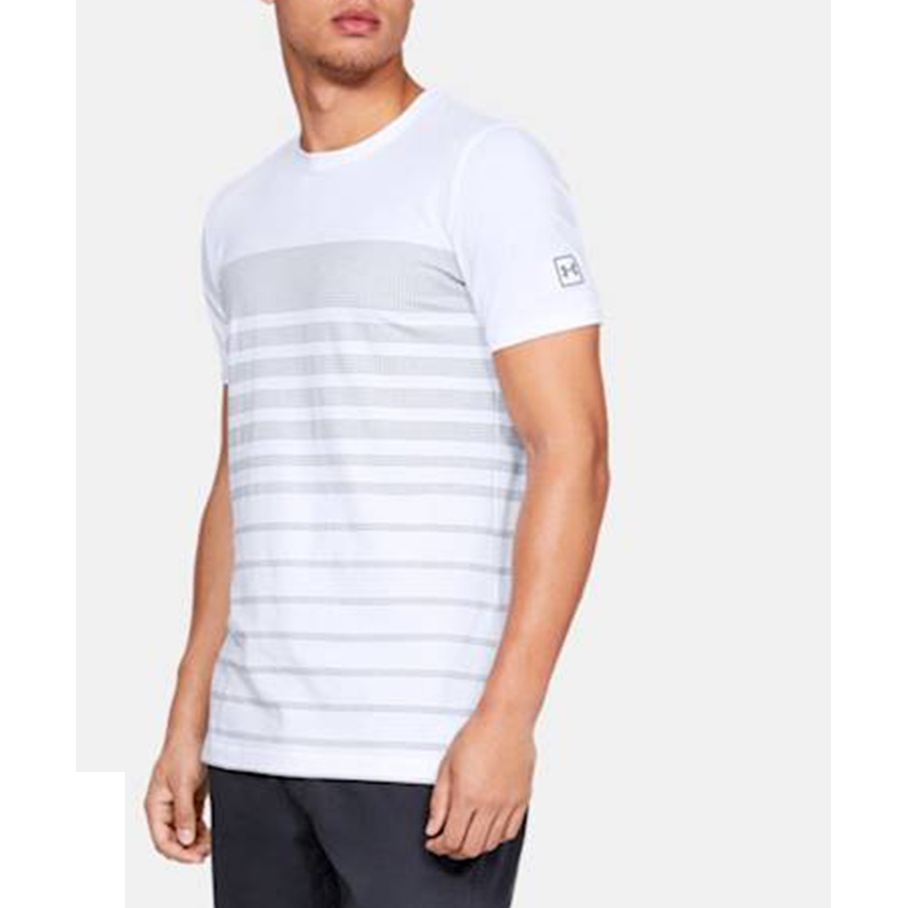 تیشرت ورزشی مردانه آندرآرمور مدل SPORTSTYLE STRIPE TEE - آندر آرمور