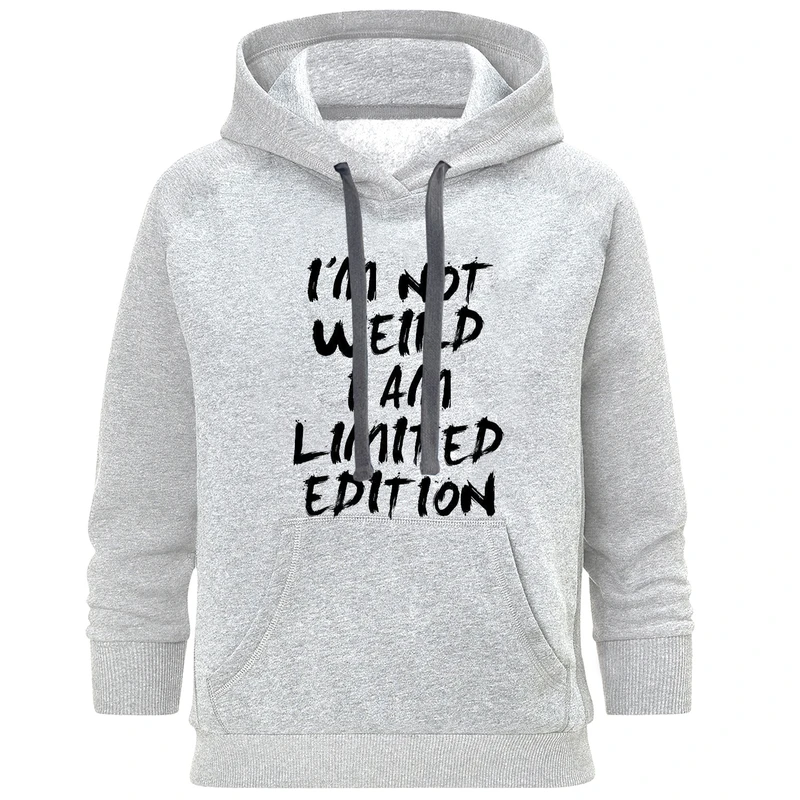 هودی زنانه مدل I am limited edition C67 انگیزشی 