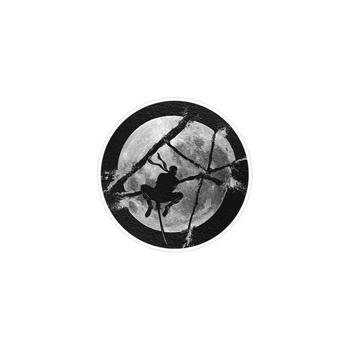 استیکر لپ تاپ ماسا دیزاین طرح نینجا مدل STK816