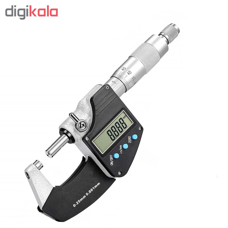 میکرومتر دیجیتالی مدل M-25 گستره 25 میلیمتر